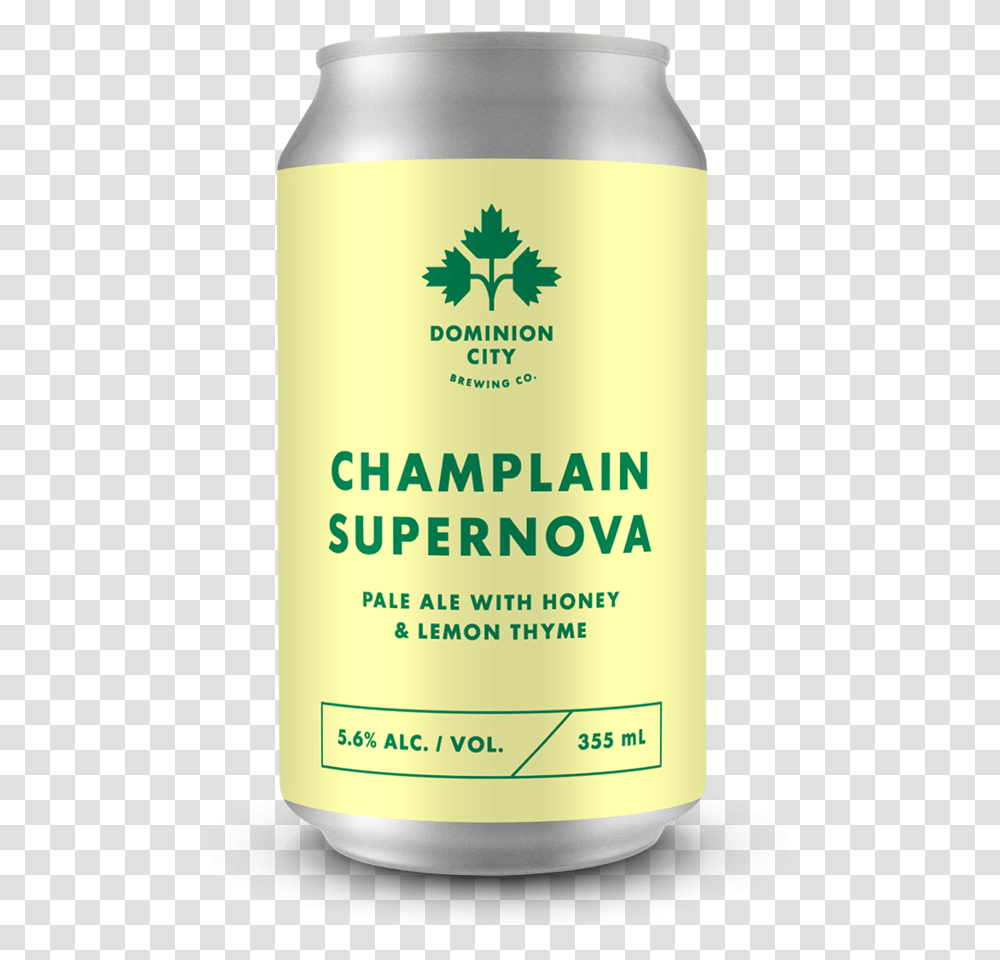 Champlain Supernova Pale Ale With Honey Amp Lemon Thyme Hamburg Mannheimer, Bottle, Aluminium, Tin, Can Transparent Png