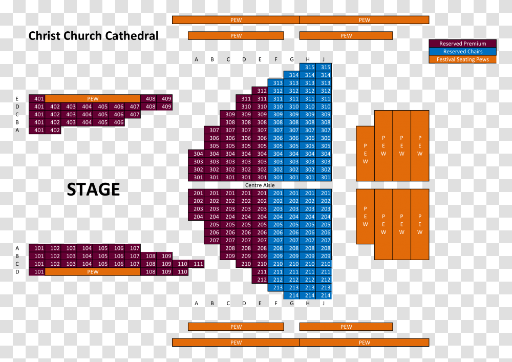 Chan Centre Seating Christ Church Cathedral Vancouver Seating Plan, Pac Man, Scoreboard, Number Transparent Png