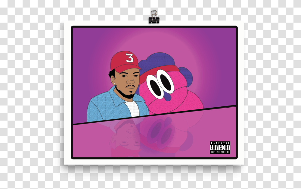 Chance The Rapper Print Sold By Pj's Cartoon, Person, Crowd, Text, Alphabet Transparent Png