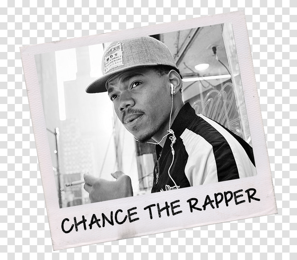 Chance The Rapper - Sarah Loves Data Poster, Hat, Clothing, Face, Person Transparent Png