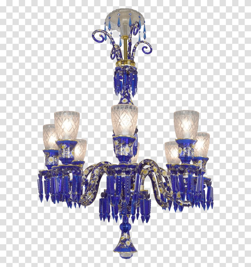 Chandelier, Lamp, Crystal, Glass, Goblet Transparent Png