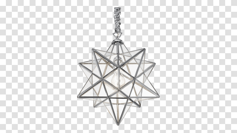 Chandelier, Lamp, Star Symbol Transparent Png