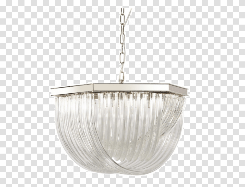 Chandelier Ribbon Nickel Skye Glass Ceiling Fixture, Ceiling Light, Lamp, Light Fixture Transparent Png