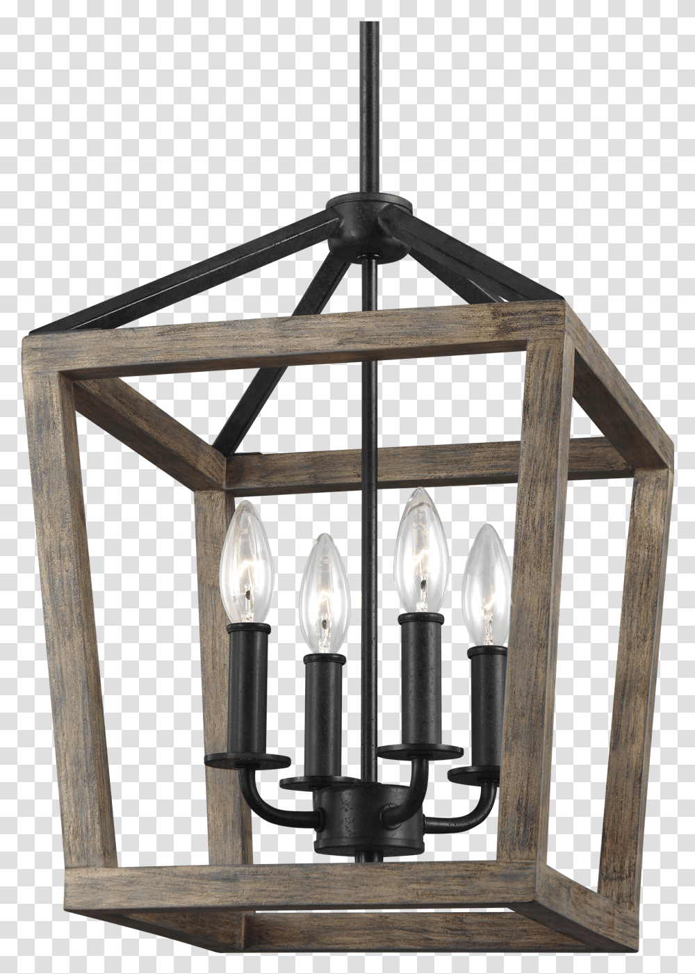 Chandelier Silhouette Wood Lantern Pendant Light, Lamp, Lampshade Transparent Png