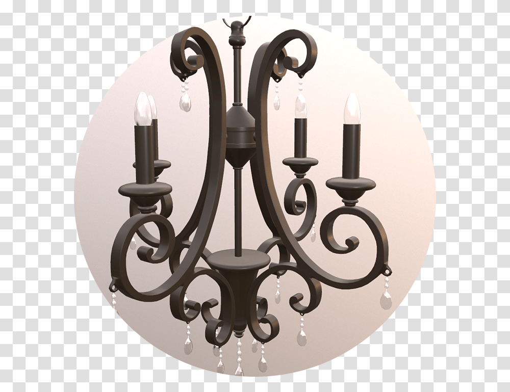 Chandiler Chandelier, Lamp, Light Fixture, Candle Transparent Png