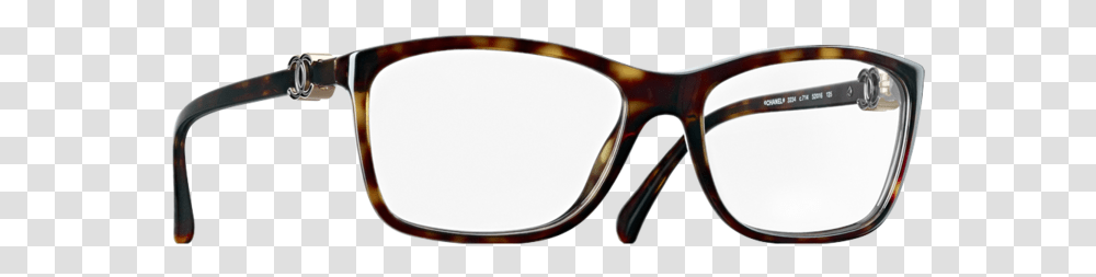 Chanel Artful Eye Glasses, Sunglasses, Accessories, Accessory, Mirror Transparent Png