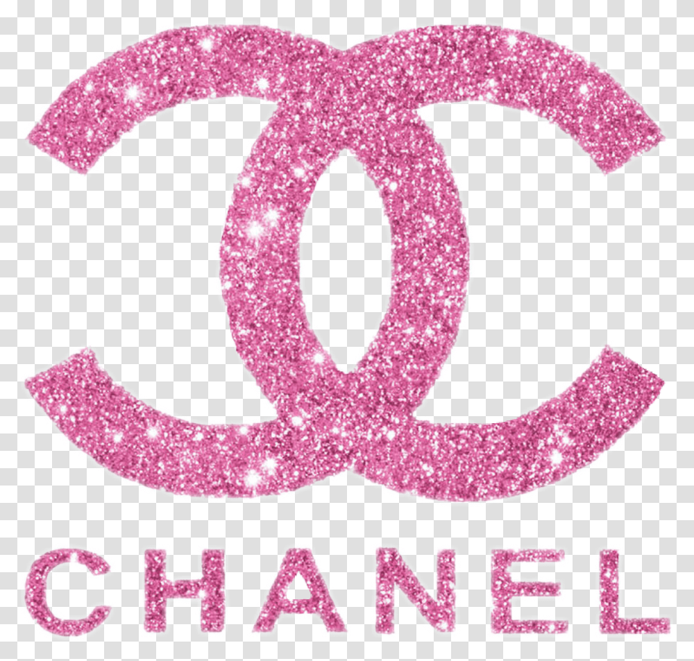 Chanel Marke Rosa Pink Glitzer Louis Vuitton Logo Pink, Purple, Rug, Label Transparent Png