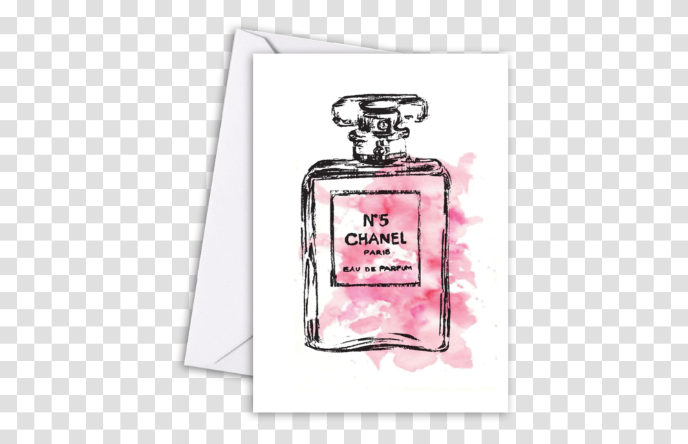 Chanel No 5 Pink Fashion Brand, Perfume, Cosmetics, Bottle Transparent Png