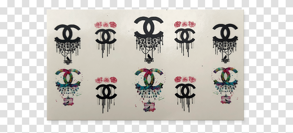 Chanel, Label, Doodle Transparent Png