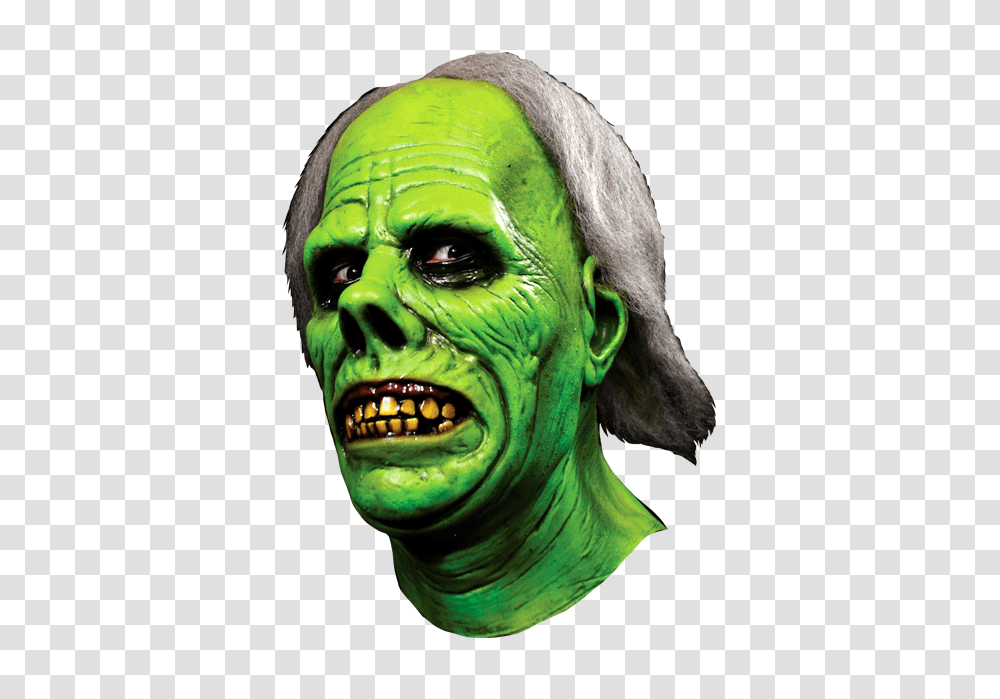 Chaney Entertainment Green Phantom Of The Opera Halloween Mask, Alien, Face, Head, Accessories Transparent Png