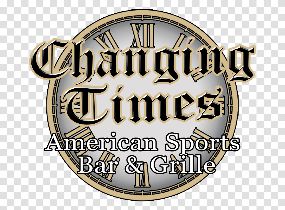 Changing Times American Sports Bar And Grille, Logo, Trademark Transparent Png