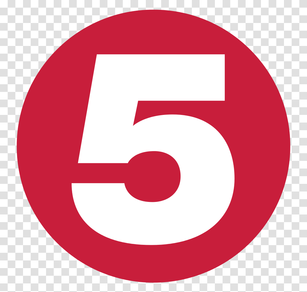 Channel 5 Logo, Number, Label Transparent Png