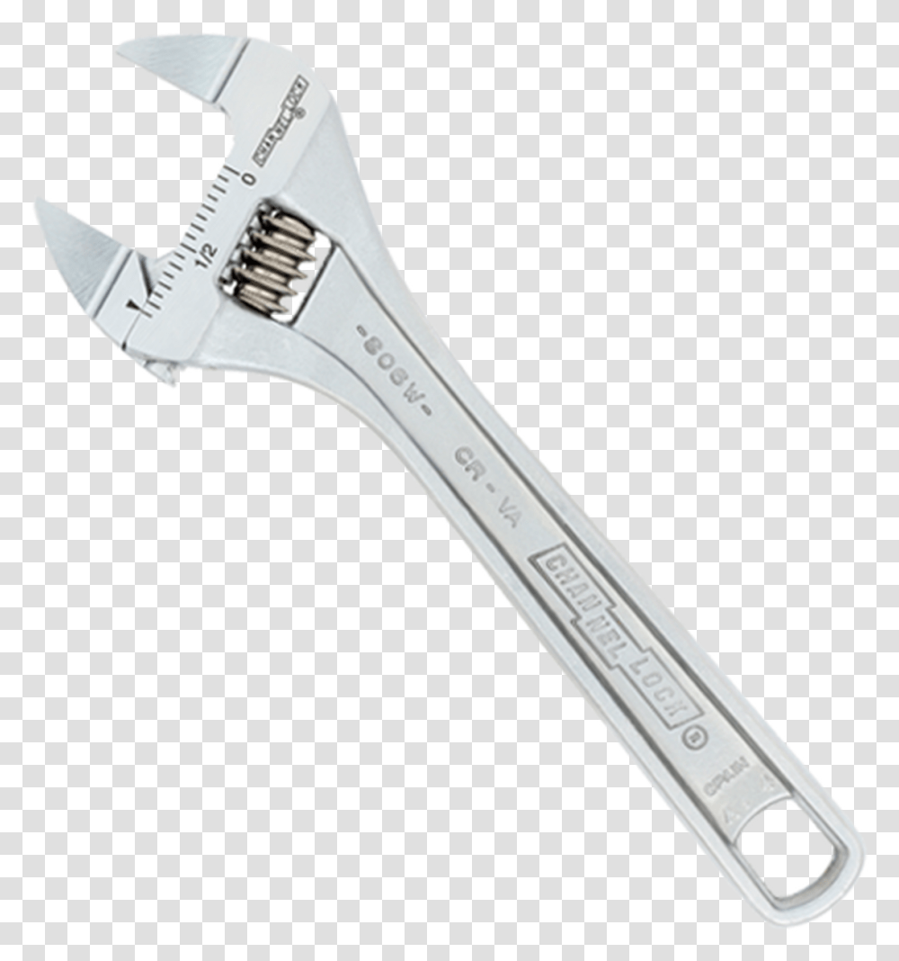 Channellock 806sw 6 Extra Slim Wide Jaw Adjustable Adjustable Spanner, Wrench, Hammer, Tool, Razor Transparent Png