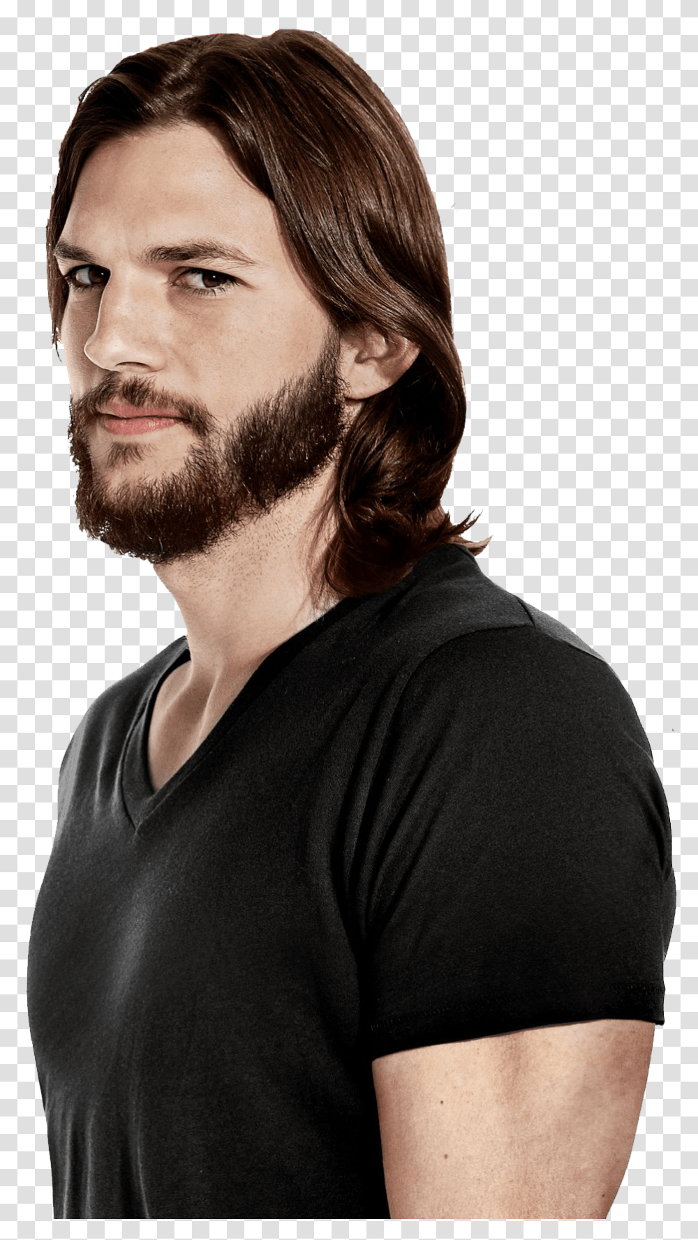 Channing Tatum Haircut Brad Pitt Long Hair, Face, Person, Human, Beard Transparent Png