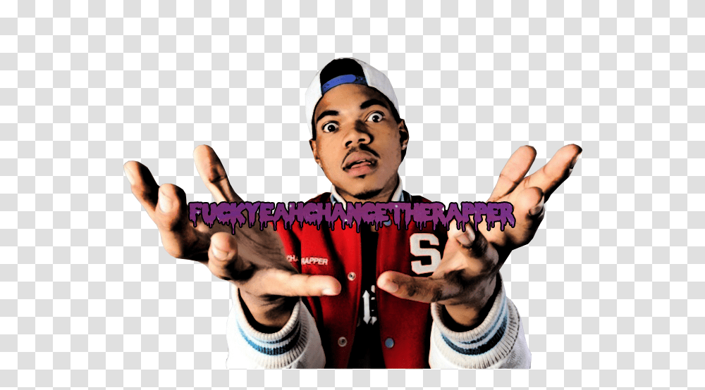 Chano Chance The Rapper The Warfield November, Person, Face, Finger, Hand Transparent Png