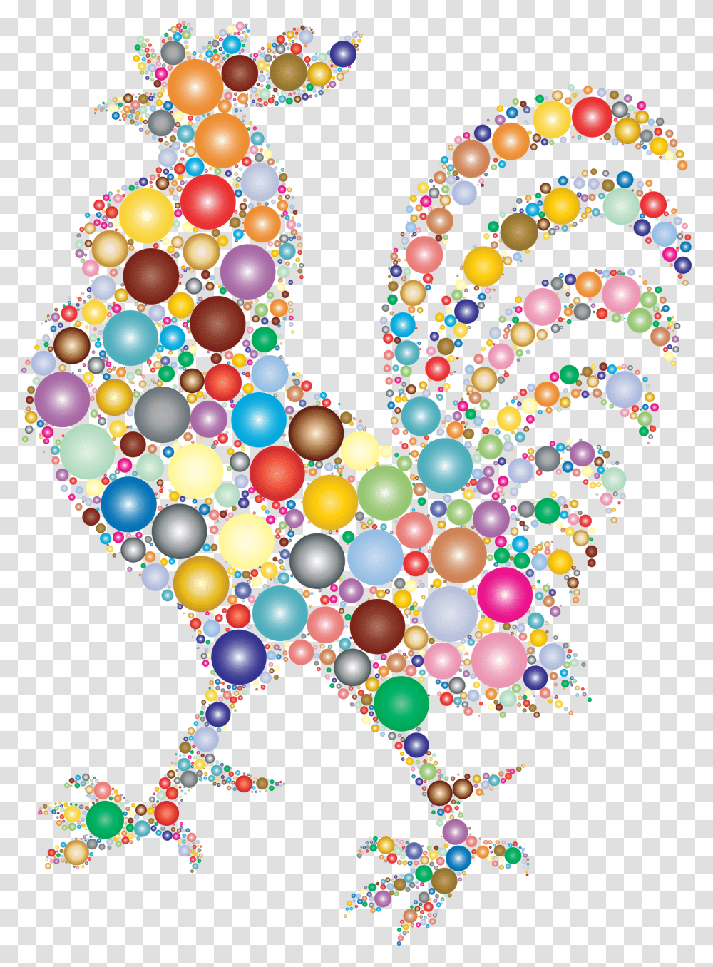 Chanticleer Colorful Rooster Clipart, Parade, Carnival, Crowd Transparent Png