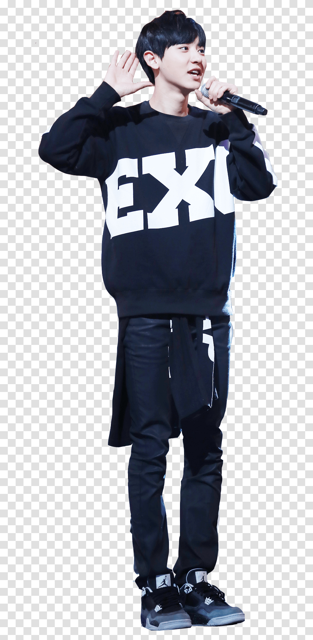 Chanyeol Avatan Plus, Clothing, Person, Sleeve, Pants Transparent Png