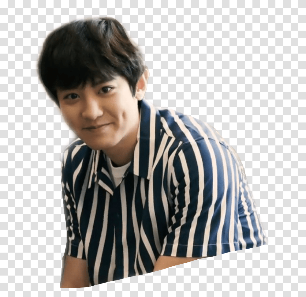 Chanyeol Channie Exok Exo Parkchanyeol Ssfw Freetoedit Boy, Face, Person, Smile Transparent Png