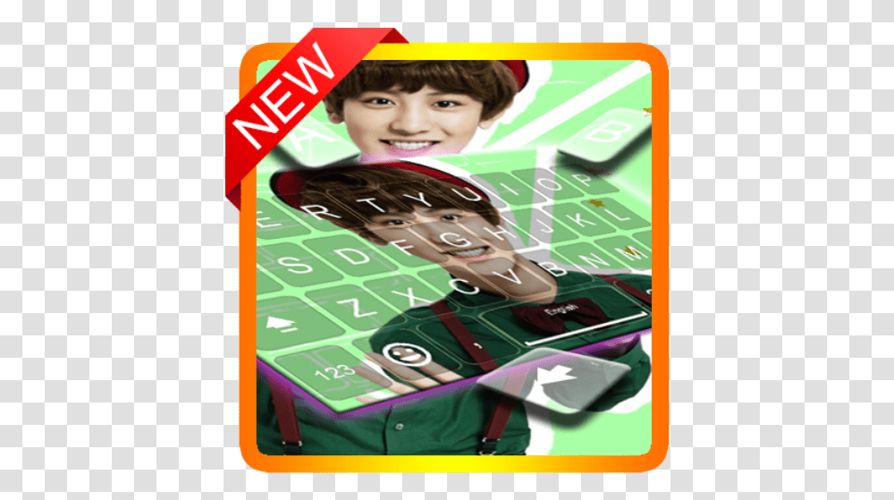 Chanyeol Exo Keyboard Theme Apps On Google Play Poster, Person, Human, Game, Gambling Transparent Png