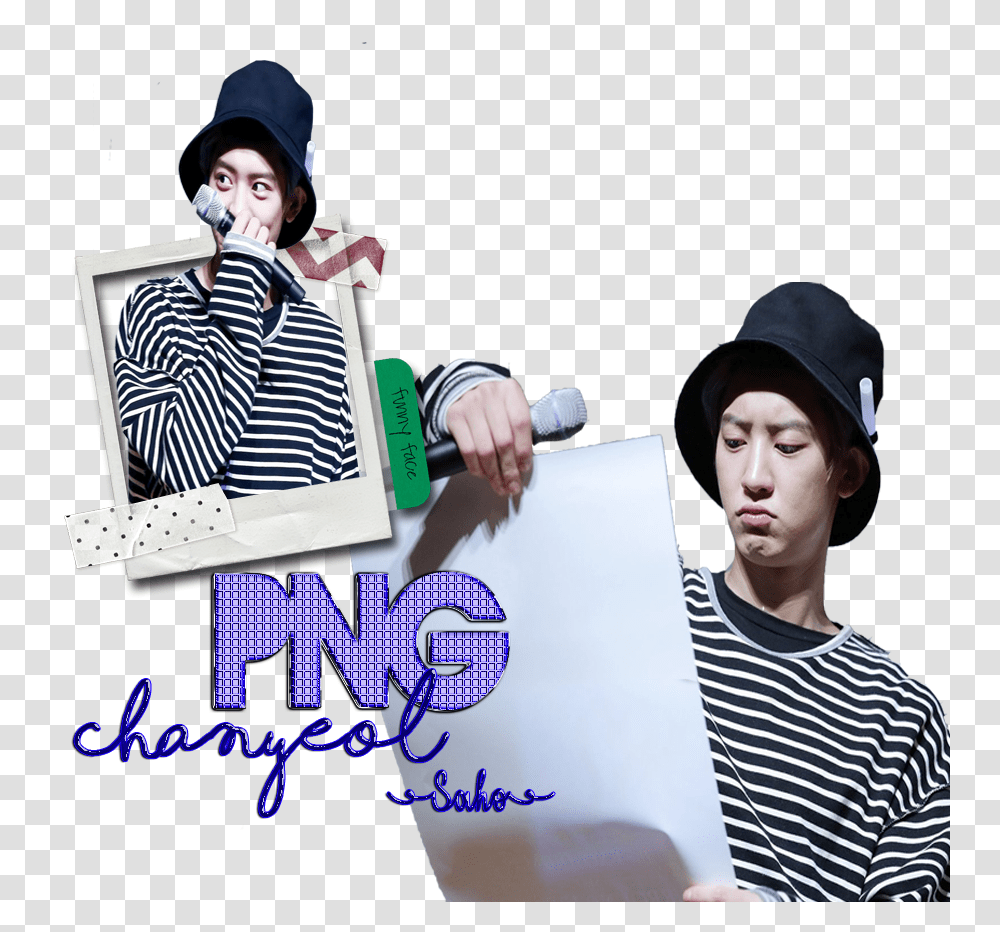 Chanyeol On Exo Pngs, Person, Poster, Advertisement Transparent Png