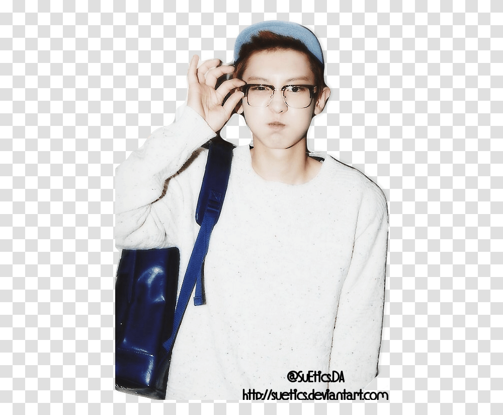 Chanyeol With Glasses, Accessories, Accessory, Person, Human Transparent Png