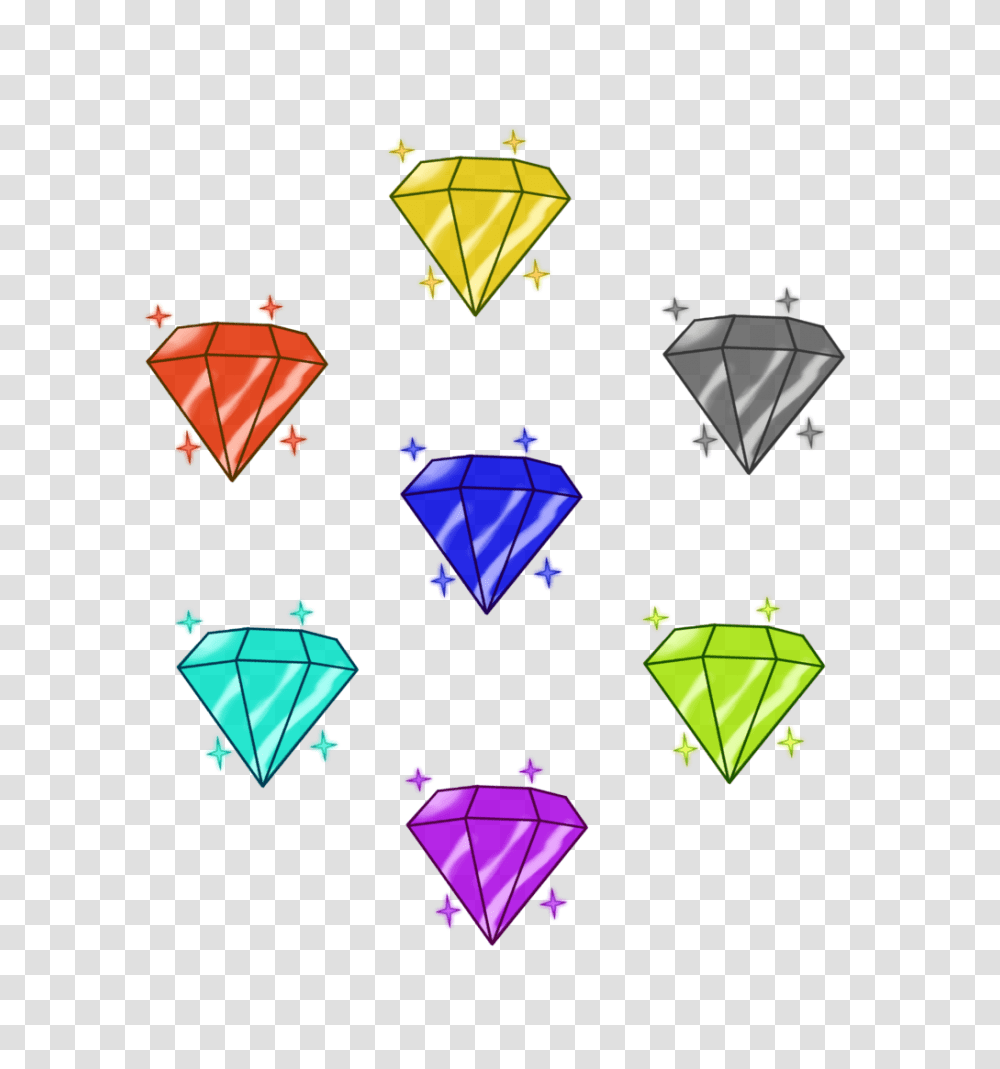 Chaos Emeralds Mobius Prime Version, Paper, Origami, Lamp Transparent Png