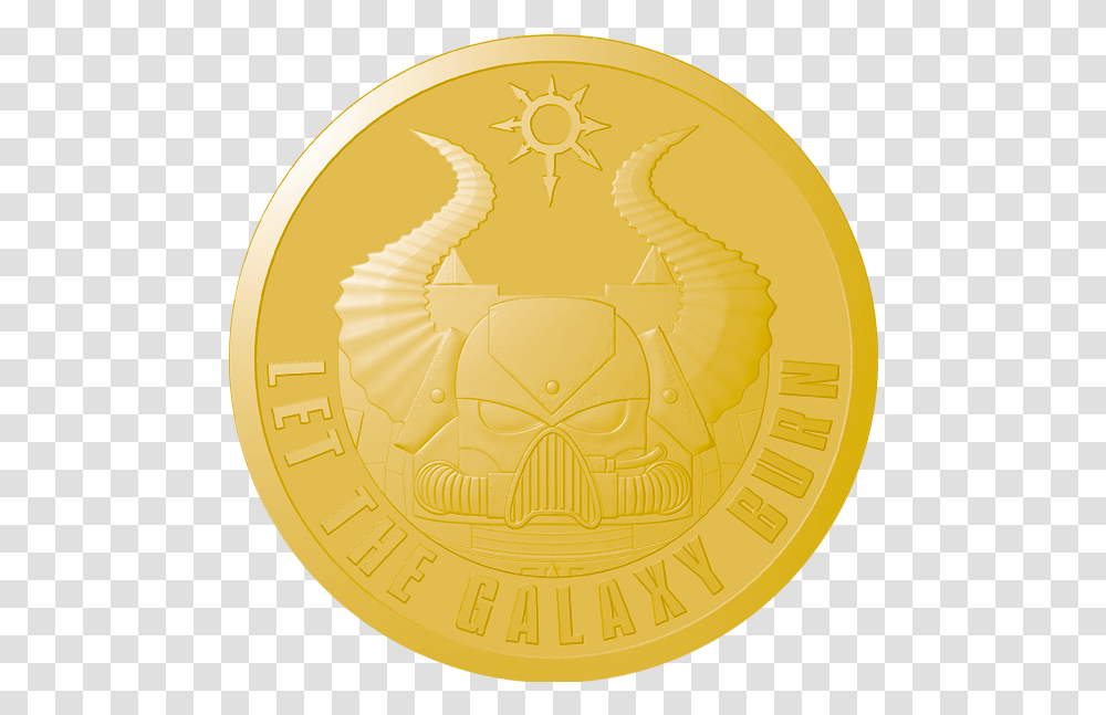 Chaos Symbol, Gold, Trophy, Gold Medal, Logo Transparent Png