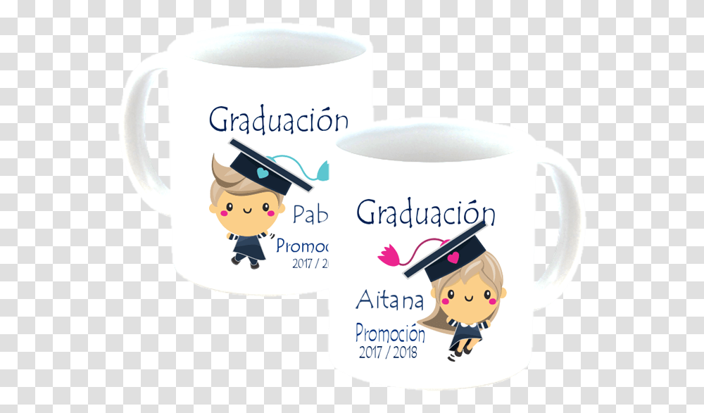 Chapas Graduacion Infantil Tazas Para Graduacion Primaria, Coffee Cup, Bowl, Porcelain Transparent Png