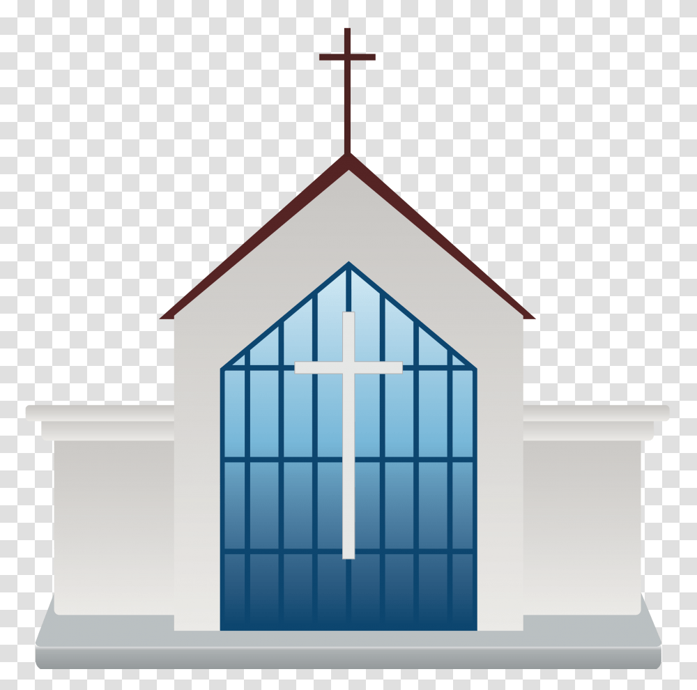 Chapel Church Cartoon Drawing, Architecture, Building, Housing, Window Transparent Png
