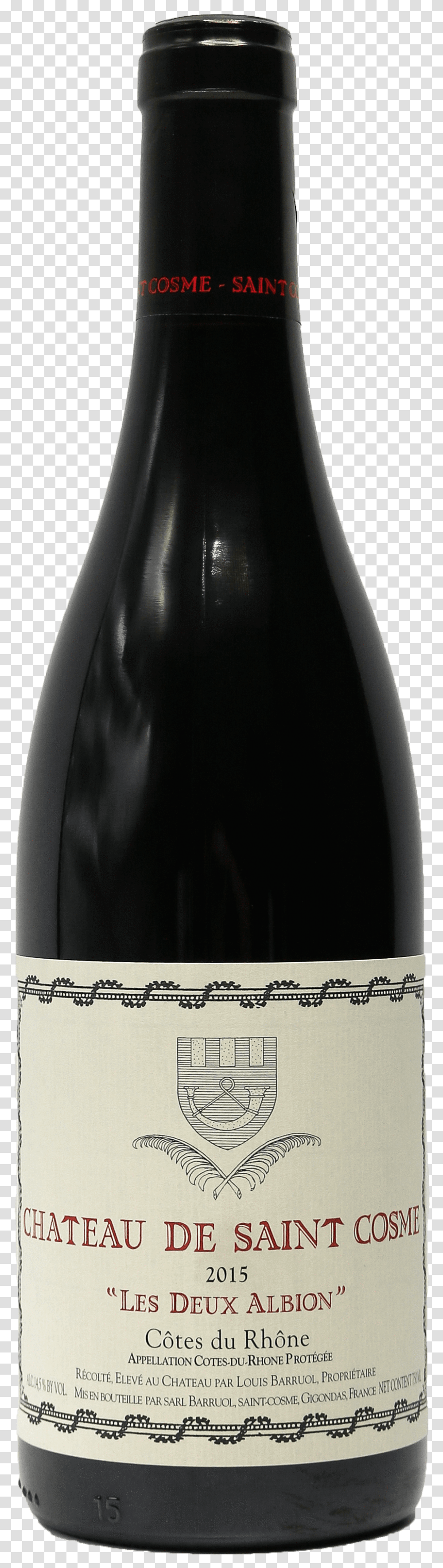 Chapoutier Chateauneuf Du Pape La Bernardine 2015, Wine, Alcohol, Beverage, Drink Transparent Png