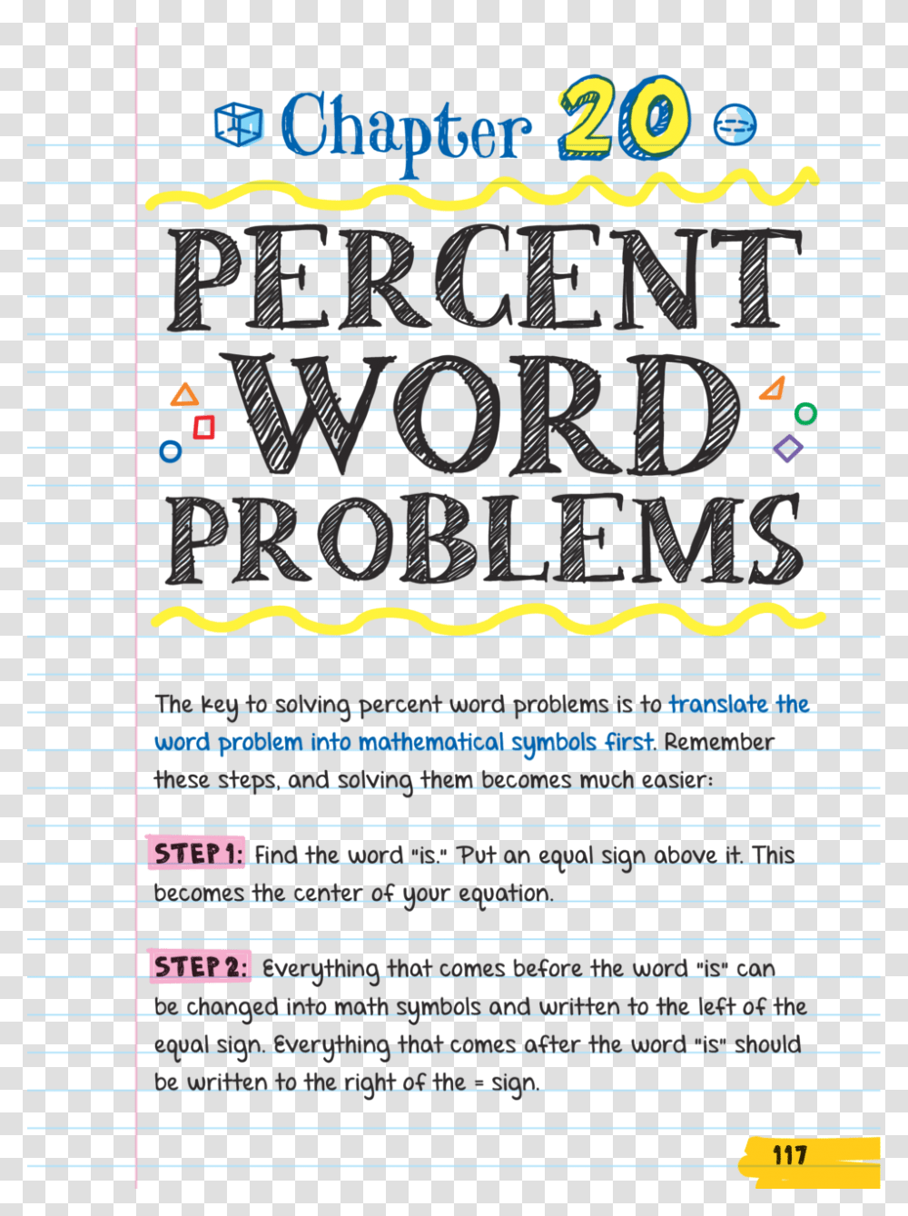 Chapter 20 Percent Word Problems The Key To Solving, Number, Pac Man Transparent Png