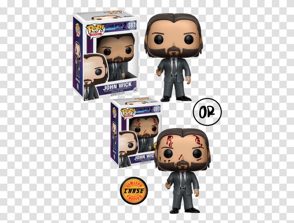Chapter Funko Pop John Wick, Doll, Toy, Robot, Arcade Game Machine Transparent Png