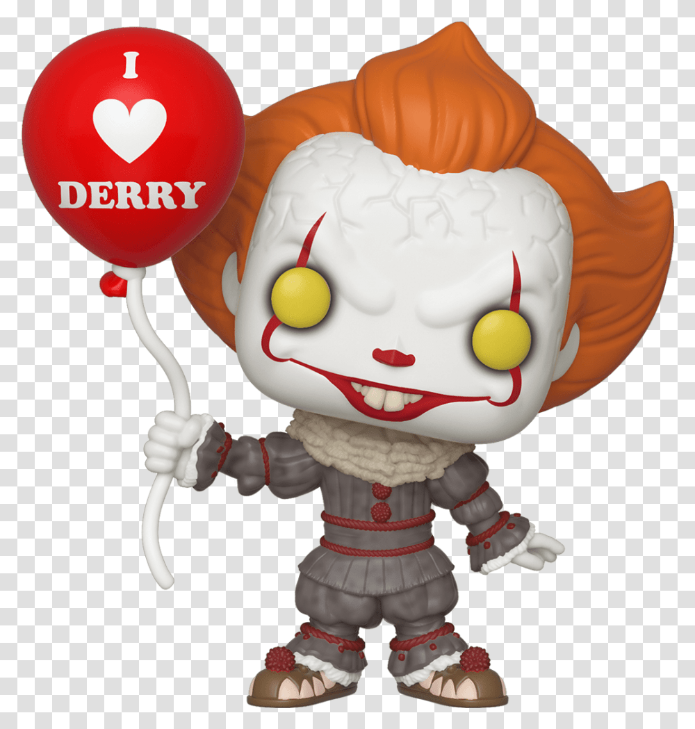 Chapter Two Pennywise Funko Pop Balloon, Toy, Doll, Figurine Transparent Png