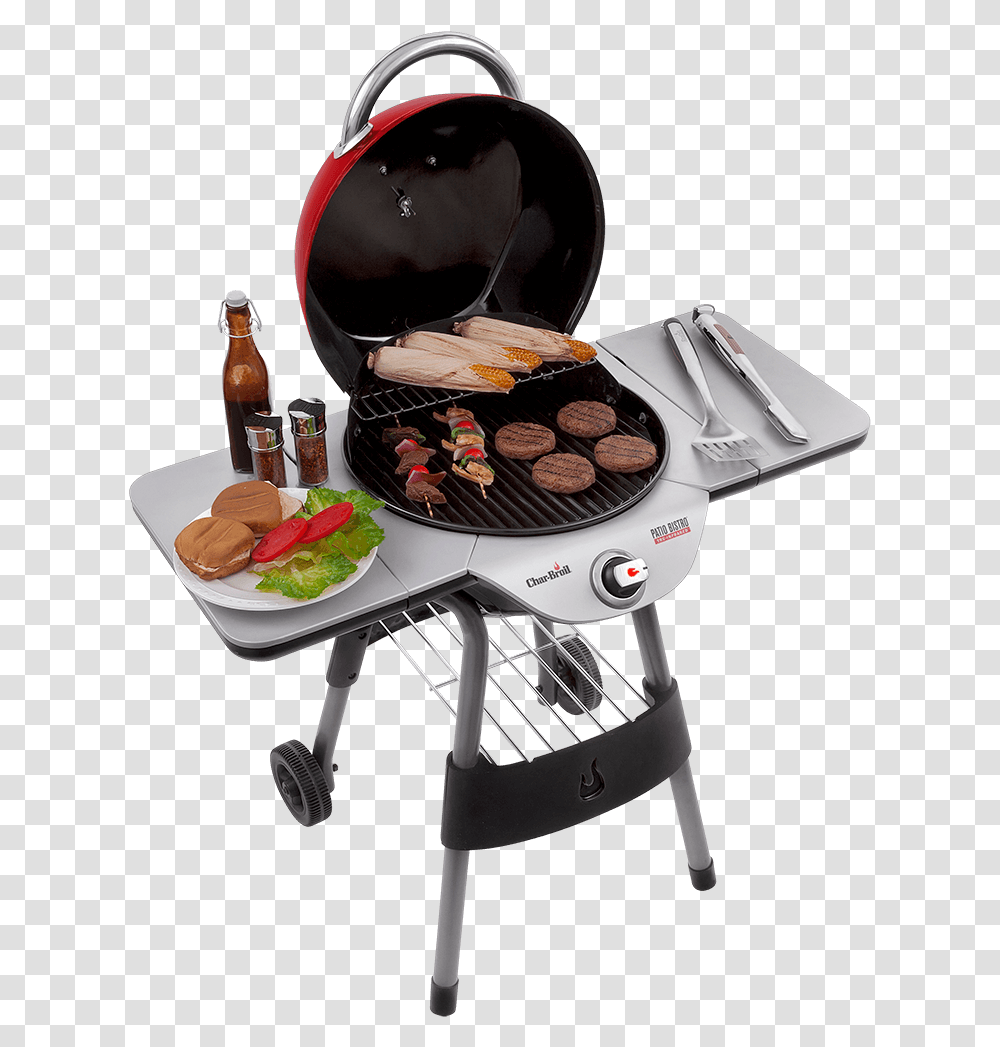 Char Broil Electric Grill, Mixer, Food, Meal, Table Transparent Png