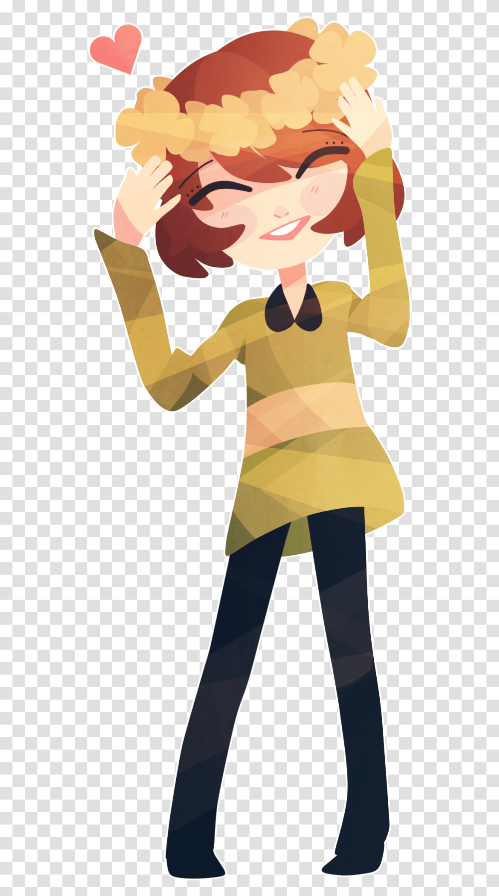 Chara Undertale Style, Animal, Person, Amphibian, Wildlife Transparent Png