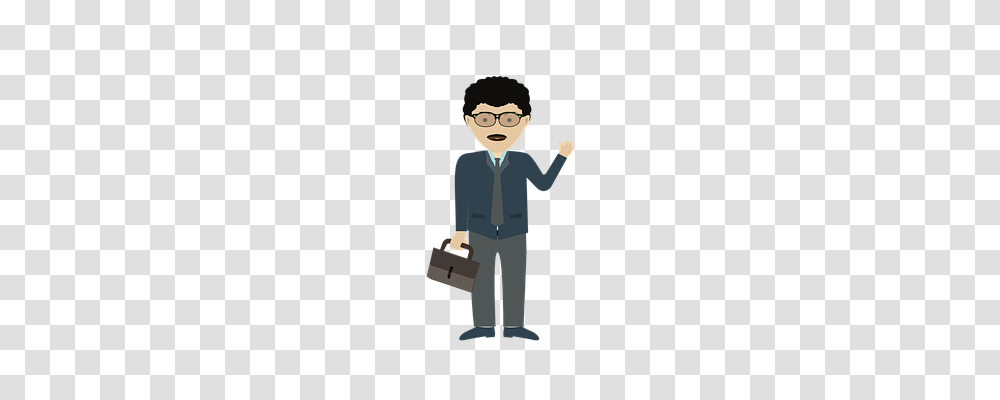 Character Person, Bag, Human, Briefcase Transparent Png