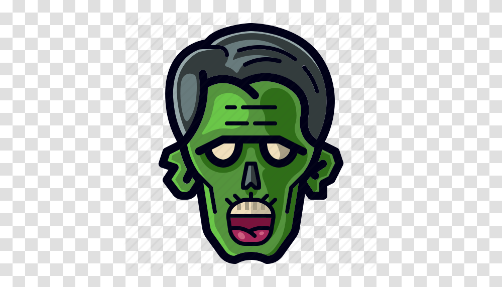 Character Cosplay Dead Halloween Holiday Monster Zombie Icon, Head Transparent Png