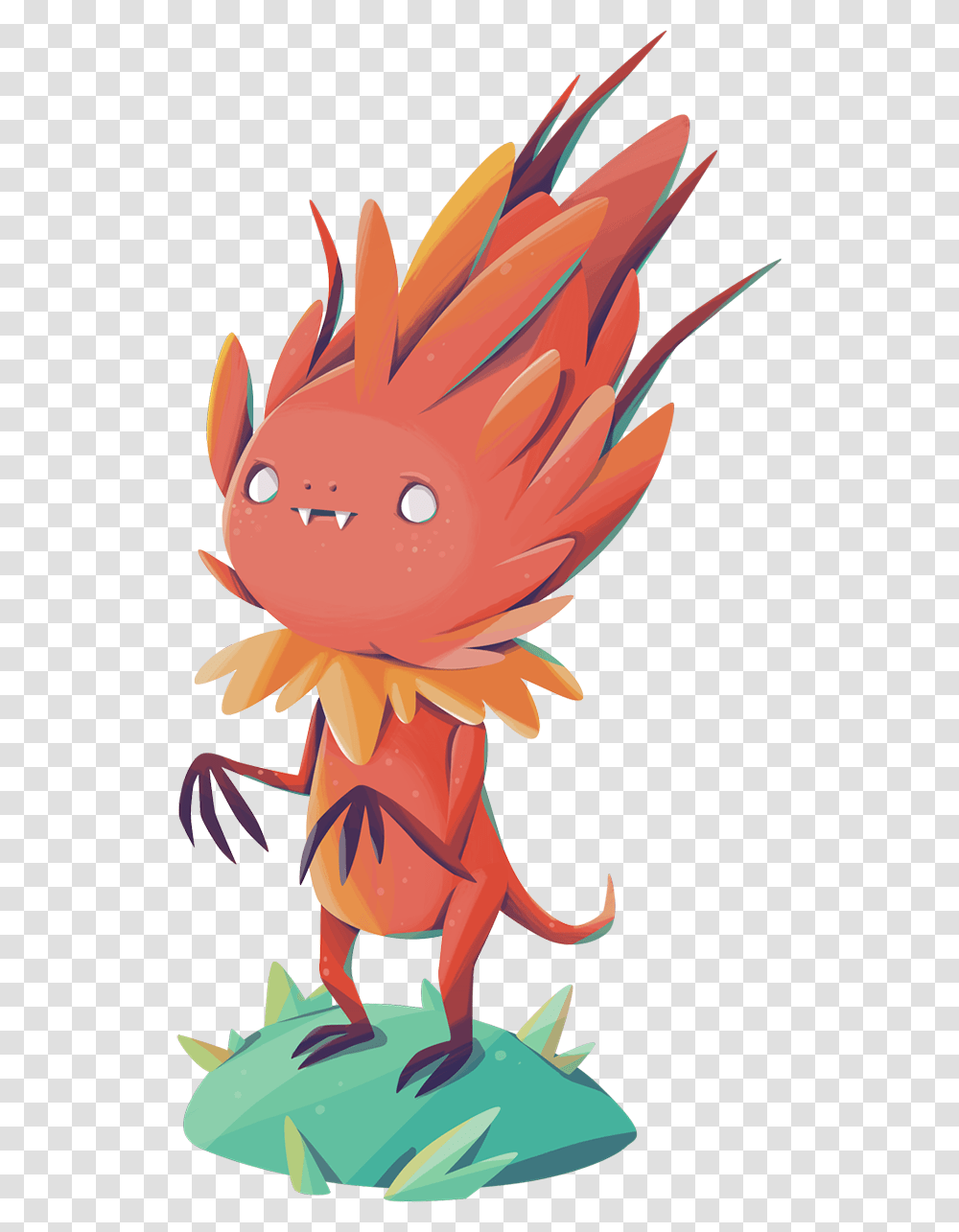 Character Design Monster Cute, Animal, Goldfish, Bird, Toy Transparent Png