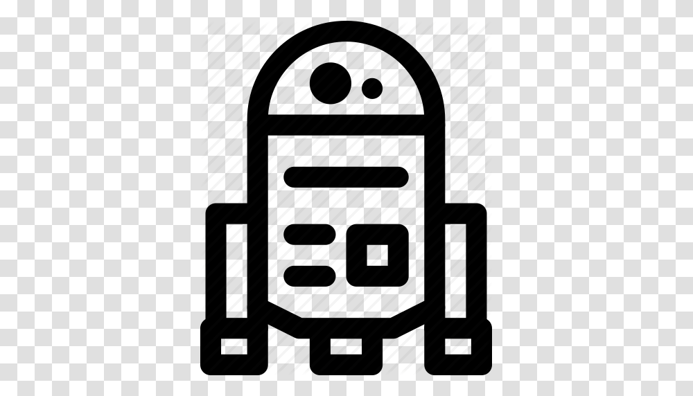Character Droid Movie Robot Space Star Wars Icon, Piano, Leisure Activities, Musical Instrument, Electronics Transparent Png