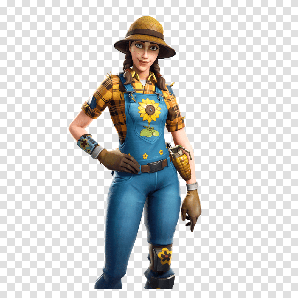 Character Fishstick Fortnite Sunflower, Costume, Clothing, Apparel, Person Transparent Png