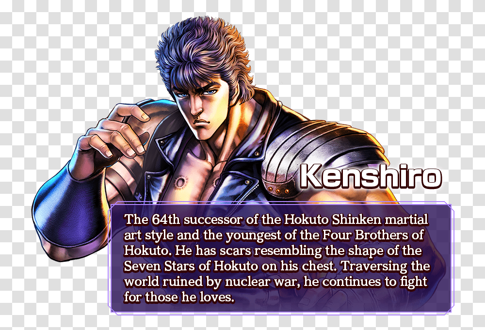 Character Fist Of The North Star Legends Revive Fist Of The North Star Legends Revive Kenshiro, Person, Human, Outdoors, Ninja Transparent Png