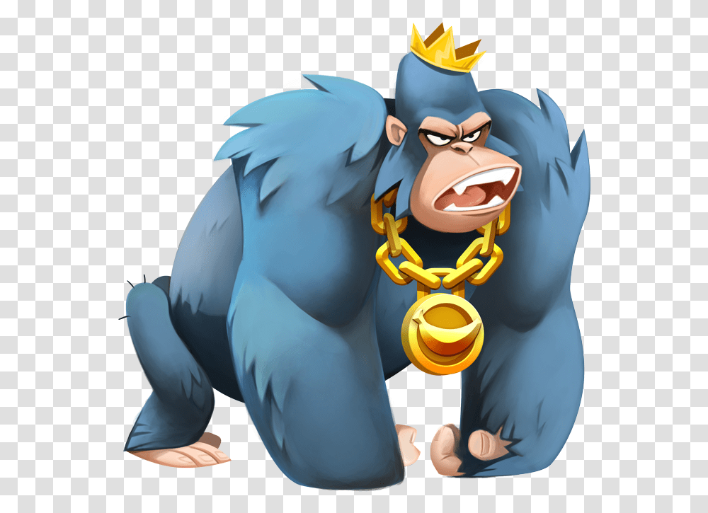 Character Gorilla Gb Thumbnail Go Bananas Slot Netent, Person, Human Transparent Png