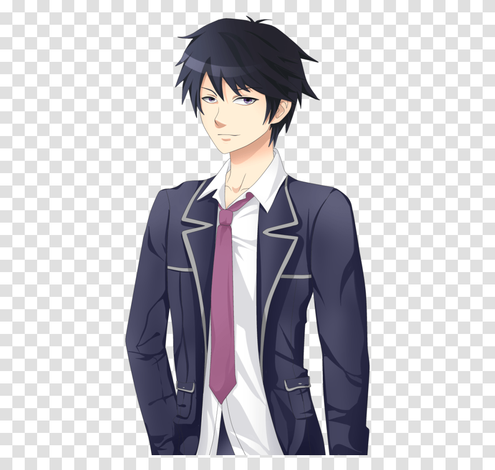 Character Highlight Week News Anime Boy Background, Clothing, Apparel, Tie, Accessories Transparent Png