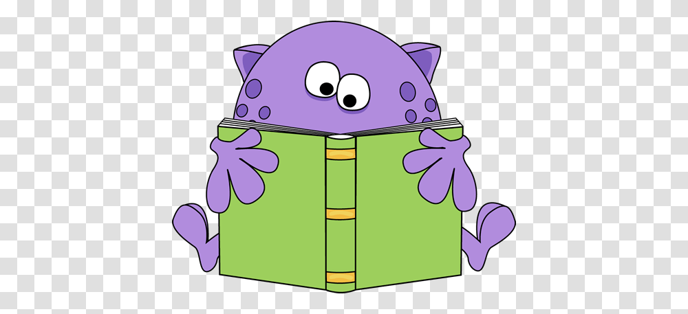 Character In Book Clipart, Reading Transparent Png