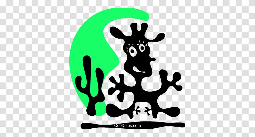 Character In Cowboy Outfit And Cactus Royalty Free Vector Clip Art, Tree, Plant, Stencil Transparent Png