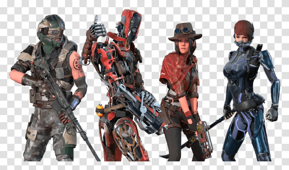 Character Lineup Pc Game, Helmet, Apparel, Toy Transparent Png