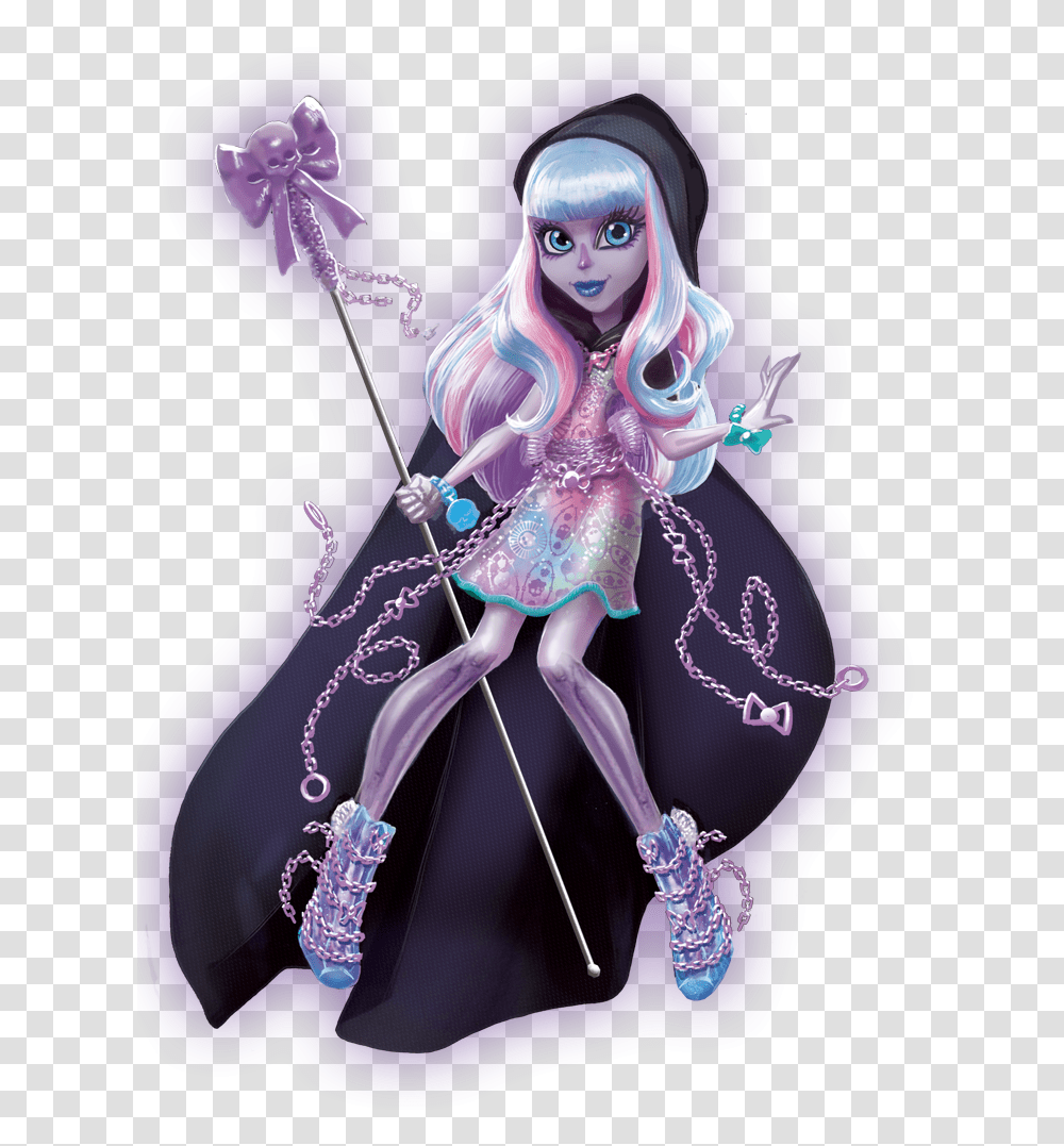 Character Monster High River Styxx, Figurine, Doll, Toy, Person Transparent Png