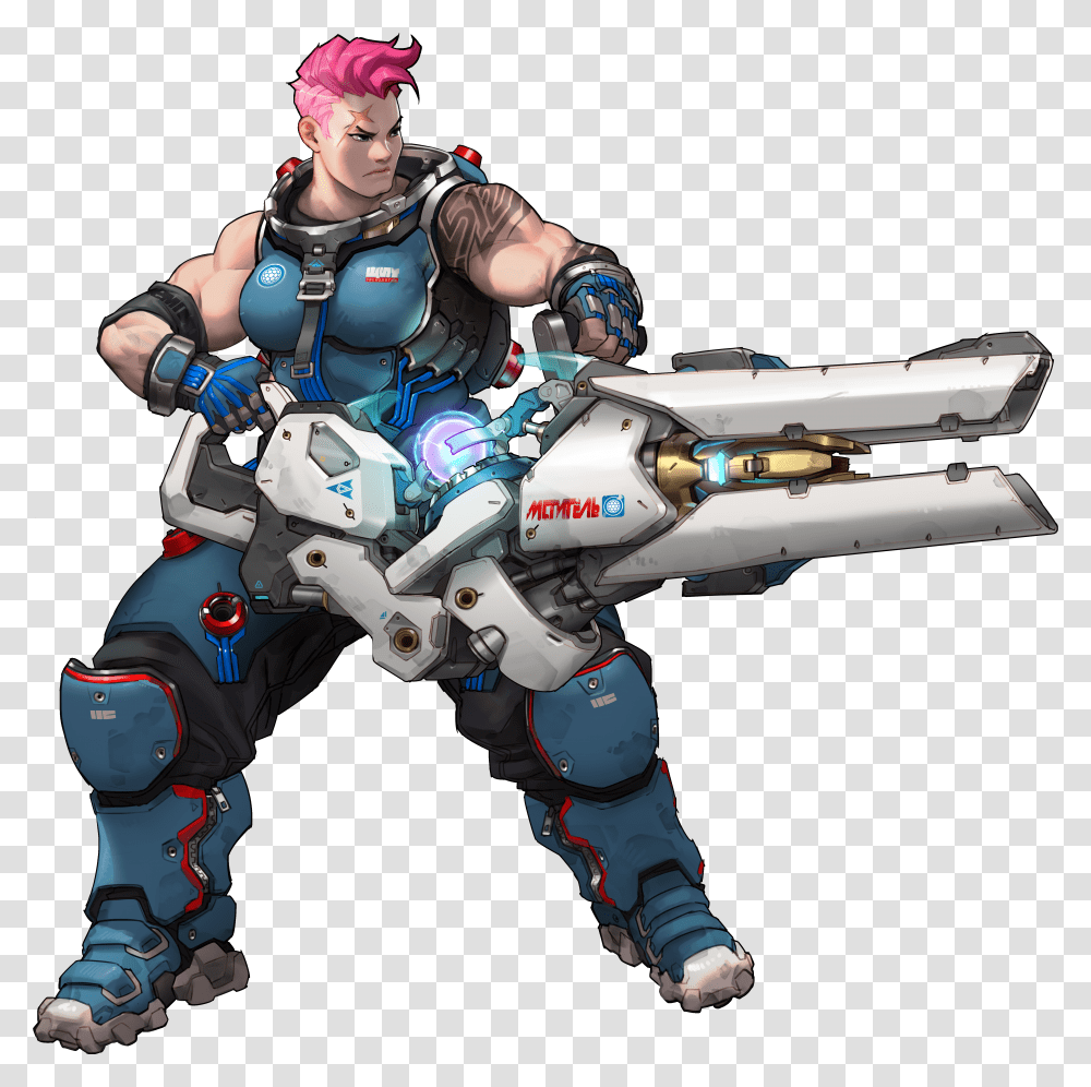 Character Profile Wikia Zarya Overwatch Concept Art Transparent Png