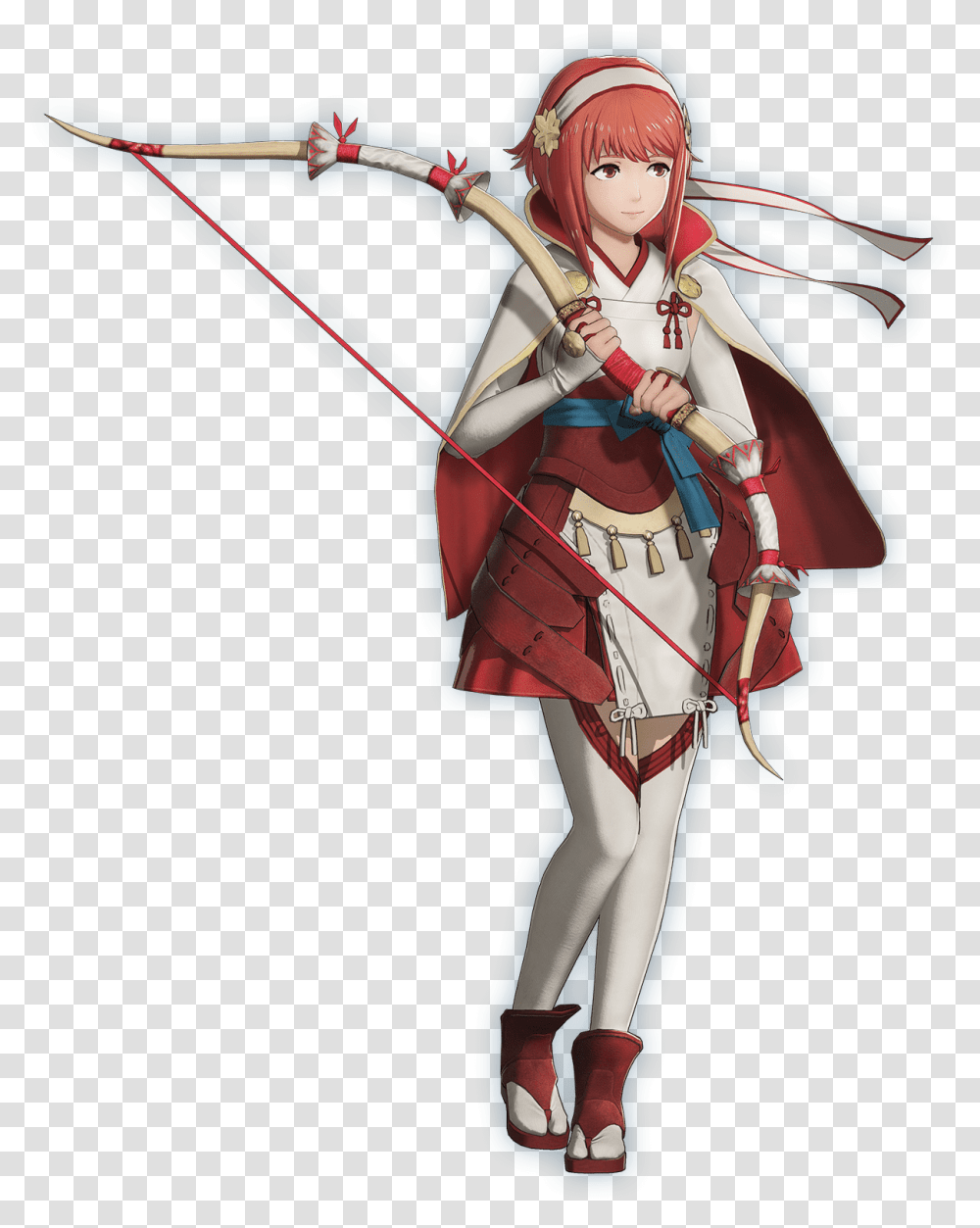 Character Sakura Fire Emblem Warriors Sakura, Person, Human, Costume, Archery Transparent Png