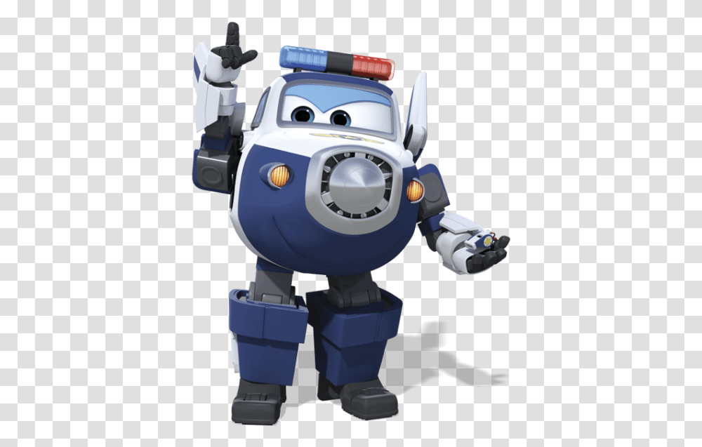 Character Super Wings Paul, Toy, Robot Transparent Png